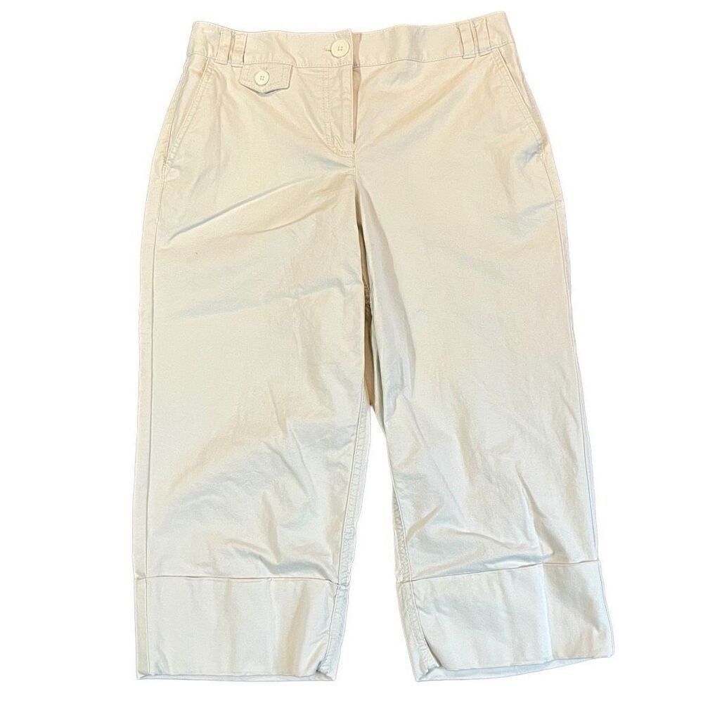 Loft Khaki Julie Cropped Pants 4